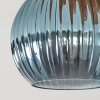 Koyoto Deckenleuchte Glas 15 cm Naturfarben, Schwarz, 3-flammig