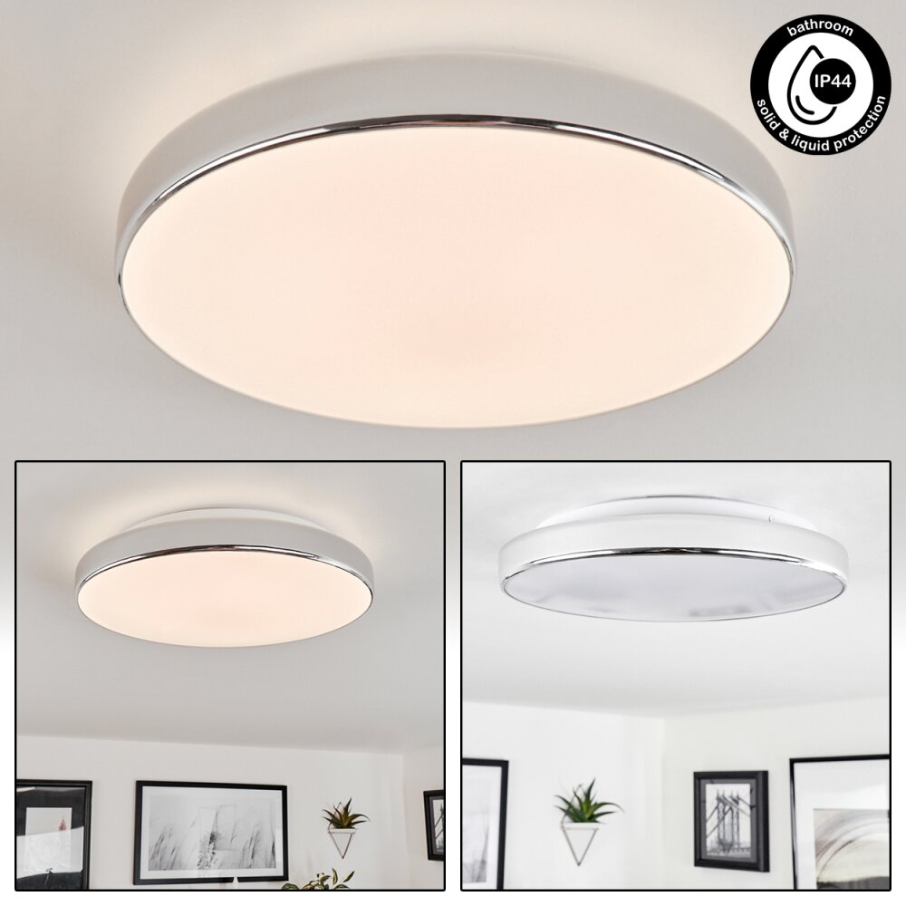 Makak Deckenleuchte LED Chrom, Weiß, 1-flammig main product photo
