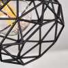 Palmira Deckenleuchte Schwarz, 2-flammig