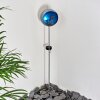 Loano Solarleuchte LED Blau, Silber, 1-flammig