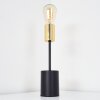 Gnarp Tischleuchte Gold, Schwarz, 1-flammig