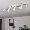 Rezat Deckenleuchte LED Weiß, 1-flammig