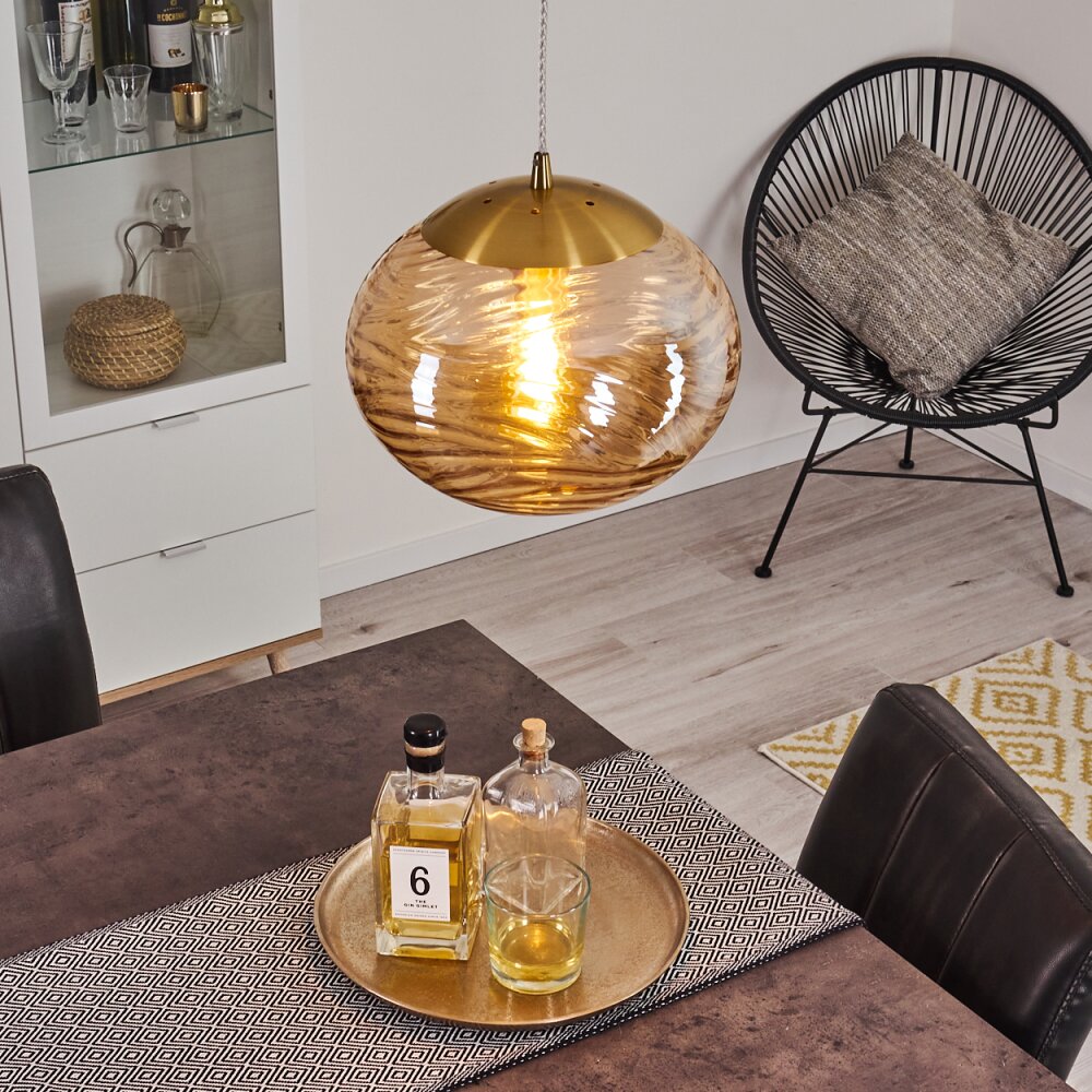 Tomboul Hängeleuchte Gold, 1-flammig main product photo