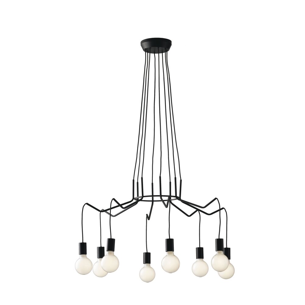 Luce Design HABITAT Hängeleuchte Schwarz, 4-flammig main product photo