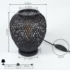 Solera Tischleuchte Schwarz, 1-flammig