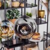 Ripoll Hängeleuchte Glas 15 cm Bernsteinfarben, Rauchfarben, 6-flammig