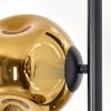 Ripoll Stehleuchte Glas 15 cm Gold, 3-flammig