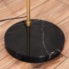 Cavaca Stehleuchte 35 cm Messing, Schwarz, 1-flammig