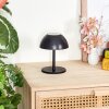 Laken Tischleuchte LED Schwarz, 1-flammig