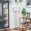 Soungou Stehleuchte 38 cm Naturfarben, Schwarz, 1-flammig