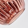 Ripoll Deckenleuchte Glas 15 cm Chrom, Gold, Kupferfarben, Rauchfarben, 6-flammig