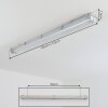Ilena Deckenleuchte LED Grau, 1-flammig