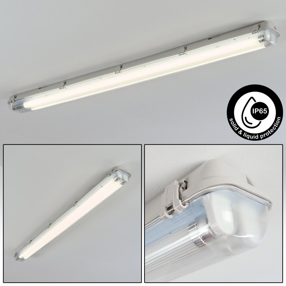 Ilena Deckenleuchte LED Grau, 1-flammig main product photo