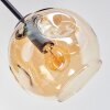 Ripoll Deckenleuchte Glas 15cm Bernsteinfarben, 6-flammig
