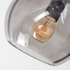 Koyoto Deckenleuchte Glas 15 cm Rauchfarben, 3-flammig