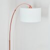 Bassagoda Stehleuchte 35 cm Kupferfarben, Schwarz, 1-flammig