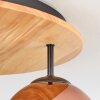 Koyoto Deckenleuchte Glas 15 cm Naturfarben, Schwarz, 3-flammig