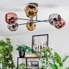 Ripoll Deckenleuchte Glas 15 cm Chrom, Gold, Kupferfarben, Rauchfarben, 6-flammig Ripoll Deckenleuchte Glas 15 cm Chrom, Gold, Kupferfarben, Rauchfarben, 6-flammig