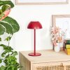 Laken Tischleuchte LED Rot, 1-flammig