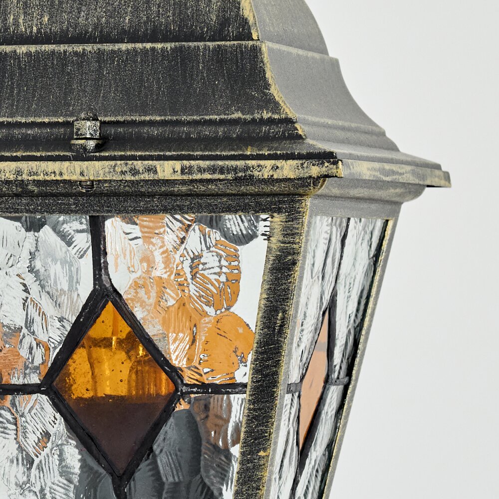 Naofe Außenwandleuchte Braun, Gold, 1-flammig