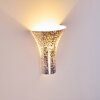 Nerola Wandleuchte Silber, 1-flammig