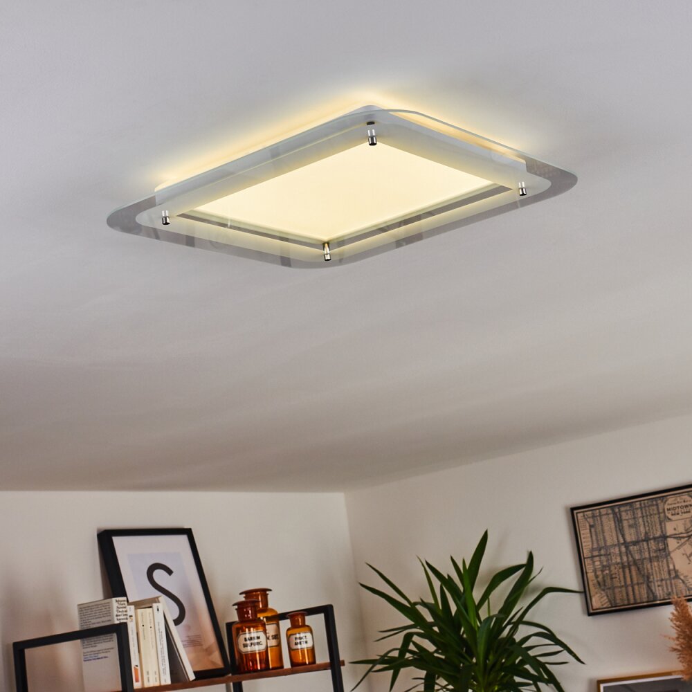 Ipres LED Panel Weiß, 1-flammig main product photo