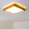 Sora Wood Deckenlampe LED Holz hell, 1-flammig