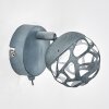 Covane Wandleuchte LED Grau, 1-flammig