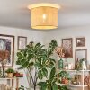 Sabadim Deckenleuchte 40 cm beige, Naturfarben, 1-flammig