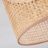 Barcos Deckenleuchte 35 cm Braun, Naturfarben, 1-flammig
