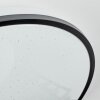 Onara Deckenleuchte LED Schwarz, Weiß, 1-flammig