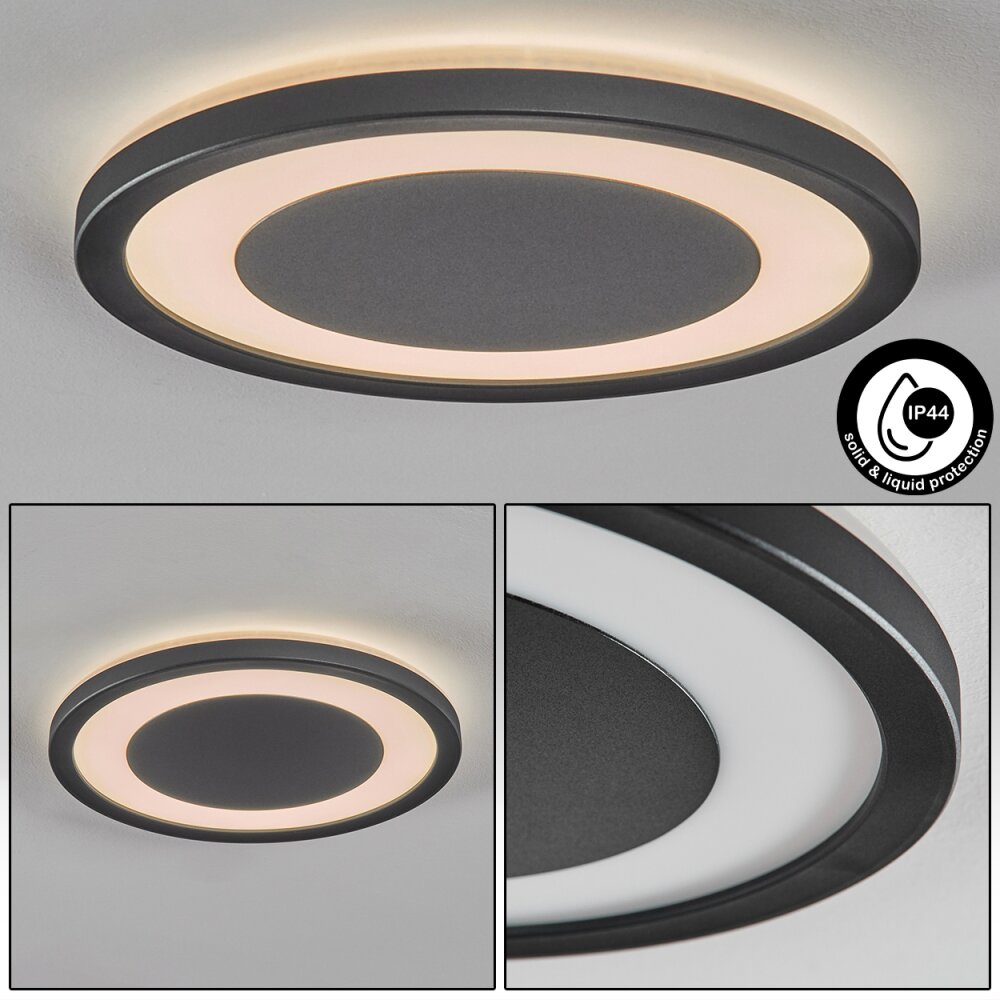 Gelan Deckenleuchte LED Schwarz, Weiß, 1-flammig main product photo