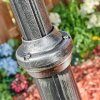 Lignac Kandelaber Schwarz, Silber, 3-flammig