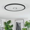 Simonstorp Deckenleuchte LED Schwarz, Weiß, 1-flammig