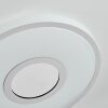 Loron Deckenleuchte LED Silber, Weiß, 1-flammig