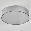 Elmar Deckenleuchte LED Silber, 1-flammig