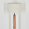 Bassagoda Stehleuchte 35 cm Naturfarben, Schwarz, 1-flammig