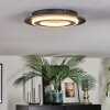 Lidor Deckenleuchte LED Schwarz, 1-flammig