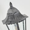 Lignac Außenwandleuchte Schwarz, Silber, 1-flammig, Bewegungsmelder