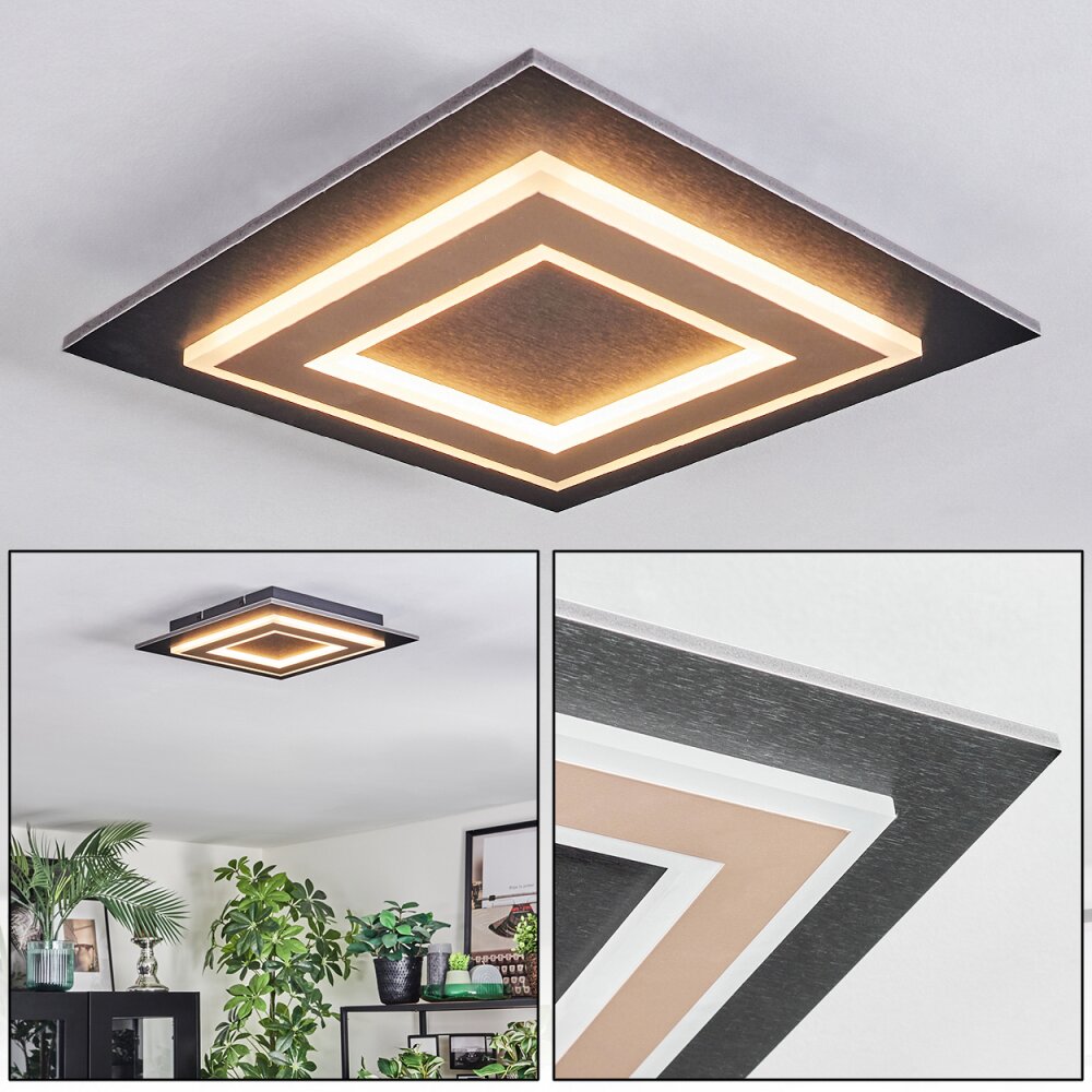 Lidor Deckenleuchte LED Schwarz, 1-flammig main product photo