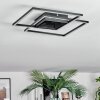Manor Deckenleuchte LED Schwarz, 1-flammig, Fernbedienung