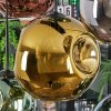 Ripoll Hängeleuchte Glas 20 cm, 25 cm Blau, Chrom, Gold, Grün, Kupferfarben, Rauchfarben, 8-flammig