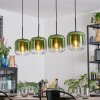 Lauden Hängeleuchte Glas 20 cm Grün, Klar, 4-flammig