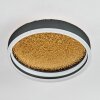 Guine Deckenleuchte LED Gold, Schwarz, 1-flammig