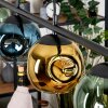 Ripoll Pendelleuchte Glas 15 cm Blau, Gold, Grün, 4-flammig