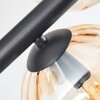 Koyoto Deckenleuchte Glas 15 cm Bernsteinfarben, Klar, 10-flammig