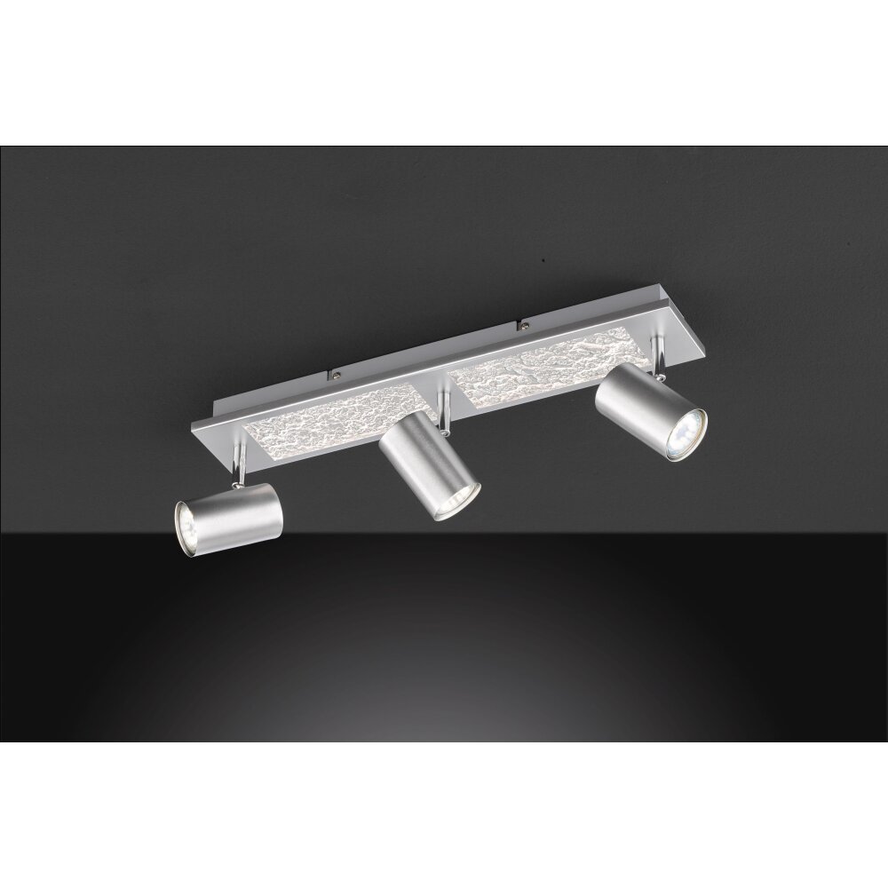 Wofi BALI Deckenleuchte LED Nickel-Matt, 3-flammig main product photo