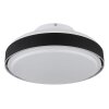 Globo Carney Deckenventilator LED Weiß, 1-flammig, Fernbedienung