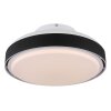 Globo Carney Deckenventilator LED Weiß, 1-flammig, Fernbedienung