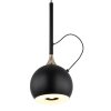 Globo Donovan Hängeleuchte LED Chrom, Schwarz, 1-flammig